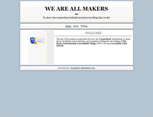 Tablet Screenshot of maker.warpspeed.com